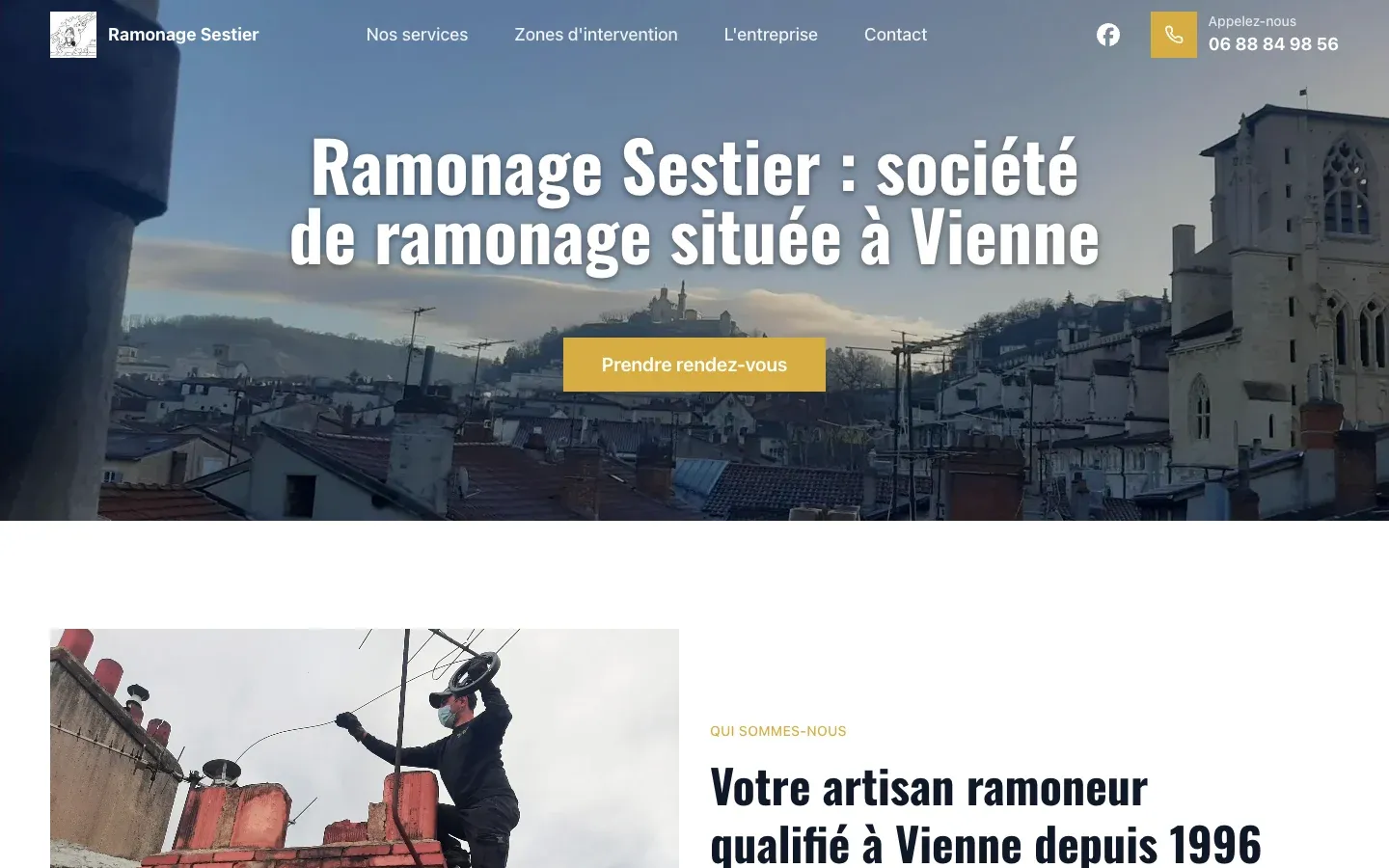 Aperçu du projet Ramonage Sestier